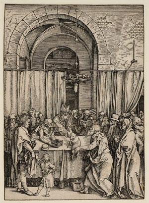 Albrect Dürer - Joachim's Offering Rejected by the High Priest									