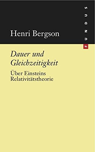 Editor of Henri Bergson, Dauer und Gleichzeitigkeit, translated into German by Andris Breitling, Philo Fine Arts 2015.